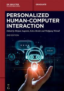 Personalized Human–Computer Interaction (De Gruyter Textbook), 2nd Edition