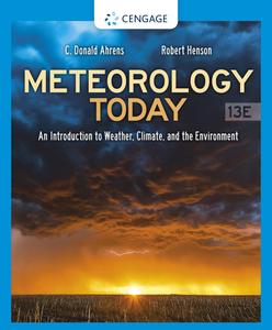 Meteorology Today An Introduction to Weather, Climate, and the Environment (MindTap Course List), 13th Edition