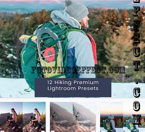 12 Hiking Premium Lightroom Presets - XGPSXYF