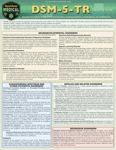 DSM-5-TR Overview (QuickStudy Medical)