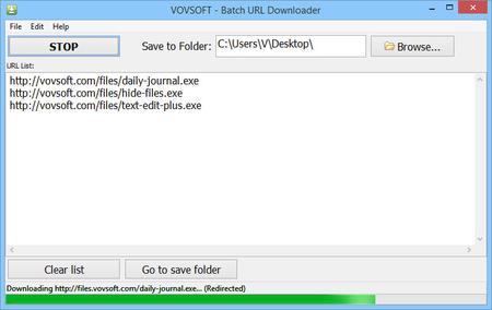 VovSoft Batch URL Downloader 4.4