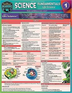 Science Fundamentals 1 – Life Science – Cells, Plants & Animals (Quickstudy Academic)