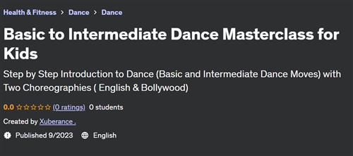 Basic to Intermediate Dance Masterclass for Kids