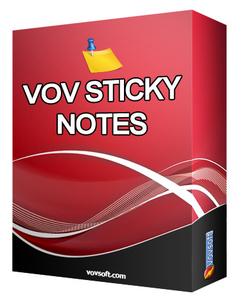 VovSoft Sticky Notes 8.5.0 Multilingual + Portable
