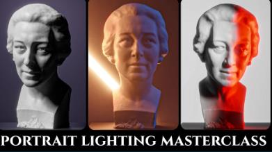 Blender 3D Portrait Lighting Masterclass Download