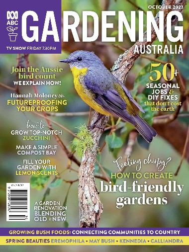 Gardening Australia - October / 2023 6a9c77fdb2071eaad4e550e0952d03e5