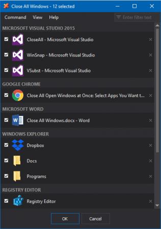 Close All Windows 5.8  Multilingual