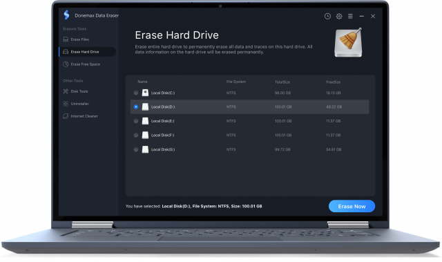 Donemax Data Eraser Enterprise 2.0