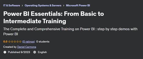 Power BI Essentials From Basic to Intermediate Training
