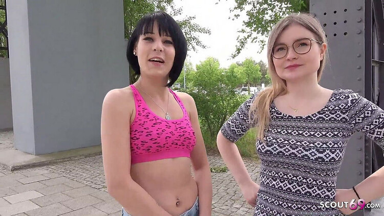 Two Skinny Girls First Time Ffm 3some At Pickup In Berlin [GermanScout/Scout69] 2023