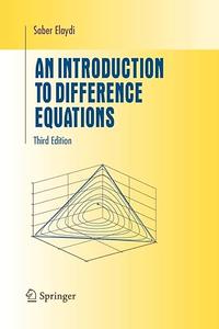 An Introduction to Difference Equations 