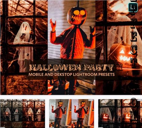 Halloween Party Lightroom Presets Dekstop Mobile - DET8EUJ