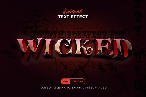 Wicked Text Effect Style - 42266095