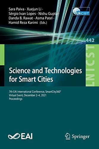 Science and Technologies for Smart Cities