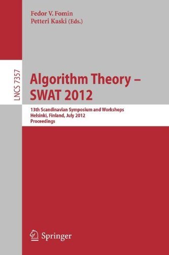 Algorithm Theory –– SWAT 2012