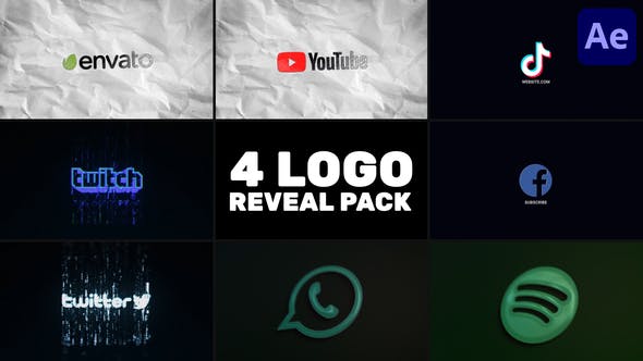Videohive - Logo Reveal Pack for After Effects 48286441