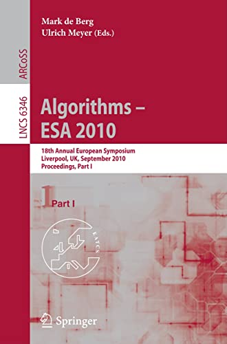 Algorithms –– ESA 2010, Part II