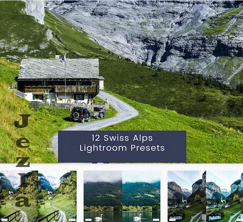 12 Swiss Alps Lightroom Presets - A3TEV5A