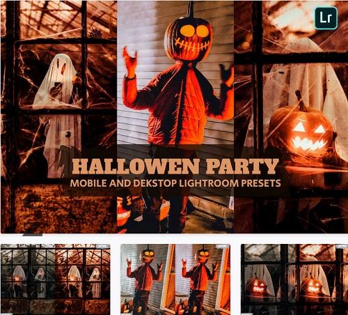 Halloween Party Lightroom Presets Dekstop Mobile - DET8EUJ