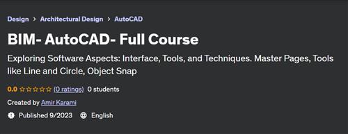 BIM– AutoCAD– Full Course