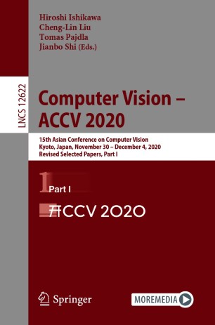 Computer Vision – ACCV 2020 (Part I)