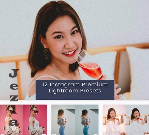 12 Instagram Premium Lightroom Presets - HJCQPDN