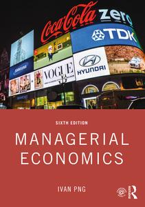 Managerial Economics, 6th Edition