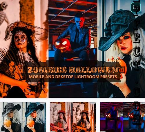 Zombie Halloween Lightroom Presets Dekstop Mobile - MSXHBP4