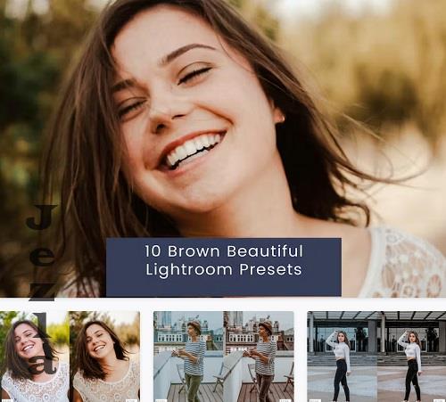 10 Brown Beautiful Lightroom Presets - YYFTELE