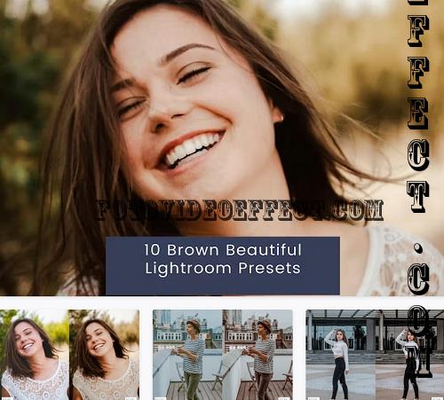 10 Brown Beautiful Lightroom Presets - YYFTELE