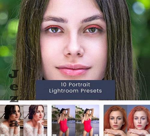 10 Portrait Lightroom Presets - UQRMXTK
