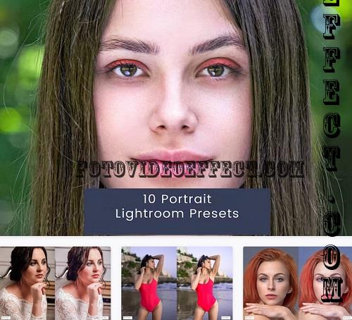 10 Portrait Lightroom Presets - UQRMXTK