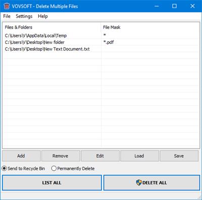 VovSoft Delete Multiple Files 1.7.0  Multilingual