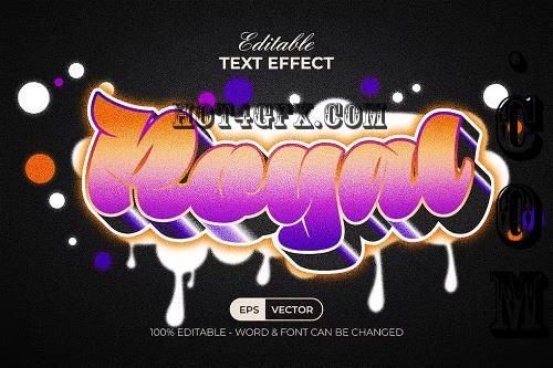 Royal Text Effect Graffiti Style - 42271439