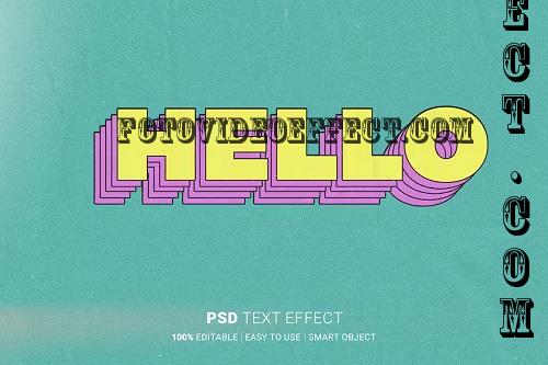 Hello Editable Text Effect - WMJUZE3