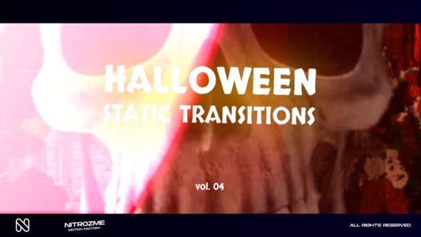 Videohive - Halloween Transitions Vol. 04 48378364