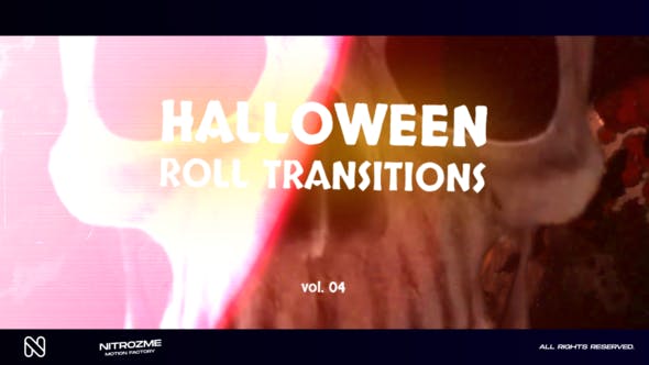 Videohive - Halloween Roll Transitions Vol. 04 48378264