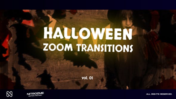 Videohive - Halloween Zoom Transitions Vol. 01 48378371