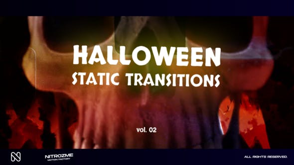 Videohive - Halloween Transitions Vol. 02 48378307