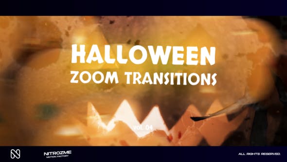 Videohive - Halloween Zoom Transitions Vol. 04 48378398