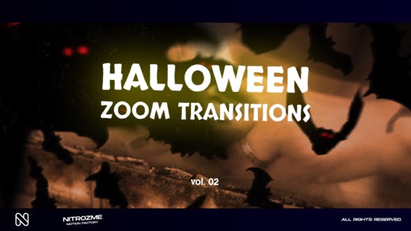 Videohive - Halloween Zoom Transitions Vol. 02 48378384
