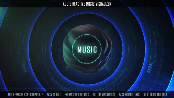 VideoHive - Audio Reactive Music Visualizer 27874325