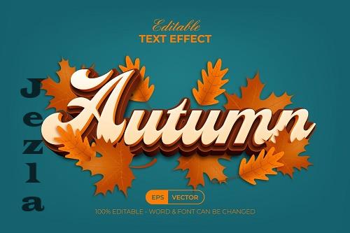 Autumn Text Effect Style - 42288482