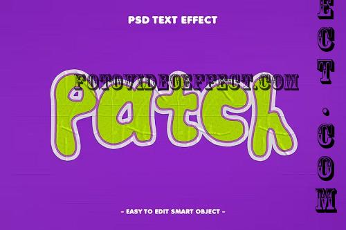 Patch Adhesive Glossy Sticker Text Effect - 5V433S8