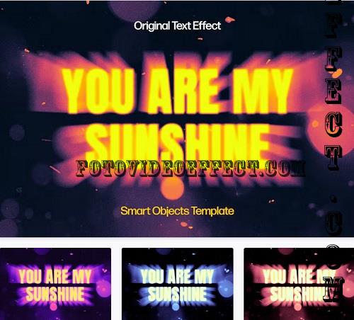 Cinematic Shine Text Effect - 42288033