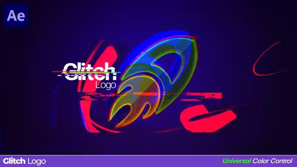 VideoHive - Glitch Logo 46728423