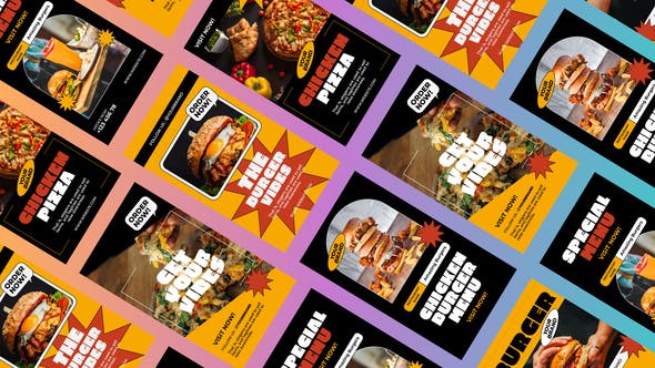 Videohive - Burger King Reels & Stories 48352599