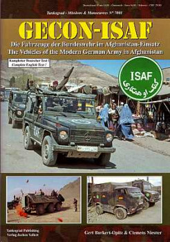 Gecon-ISAF. The Vehicles of Modern German Army in Afganistan (Tankograd 7001)
