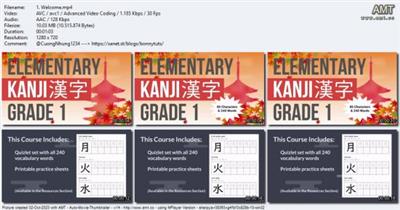 Elementary Kanji | Grade 1 | Online Japanese  Course