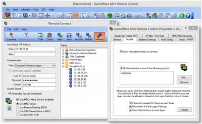 DameWare Mini Remote Control  12.3.0.42